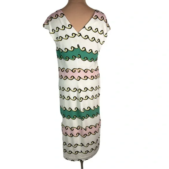 Vintage Designer Diane Von Furstenberg Silk Dress - Picture 2 of 4